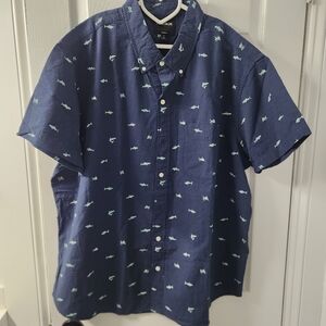 New Men's Bonobos Short Sleeve Button Down Shirt Size 2XL